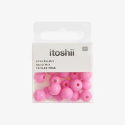 Rico Design Perles Rondes Rose