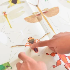 Poppik Poster Educatif + 44 Stickers : Insectes><noscript><img width=