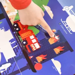 Poppik Poster Educatif + 44 Stickers : Les Vehicules><noscript><img width=