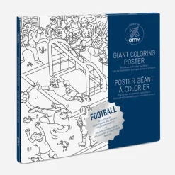 Omy Poster Football> Coloriages