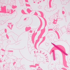 Omy Poster Geant Licorne> Coloriages