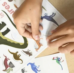 Poppik Poster Pedagogique + 26 Stickers : Dinosaure><noscript><img width=