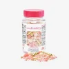 ScrapCooking Pot De Décorations Sucrees Rose Et Or