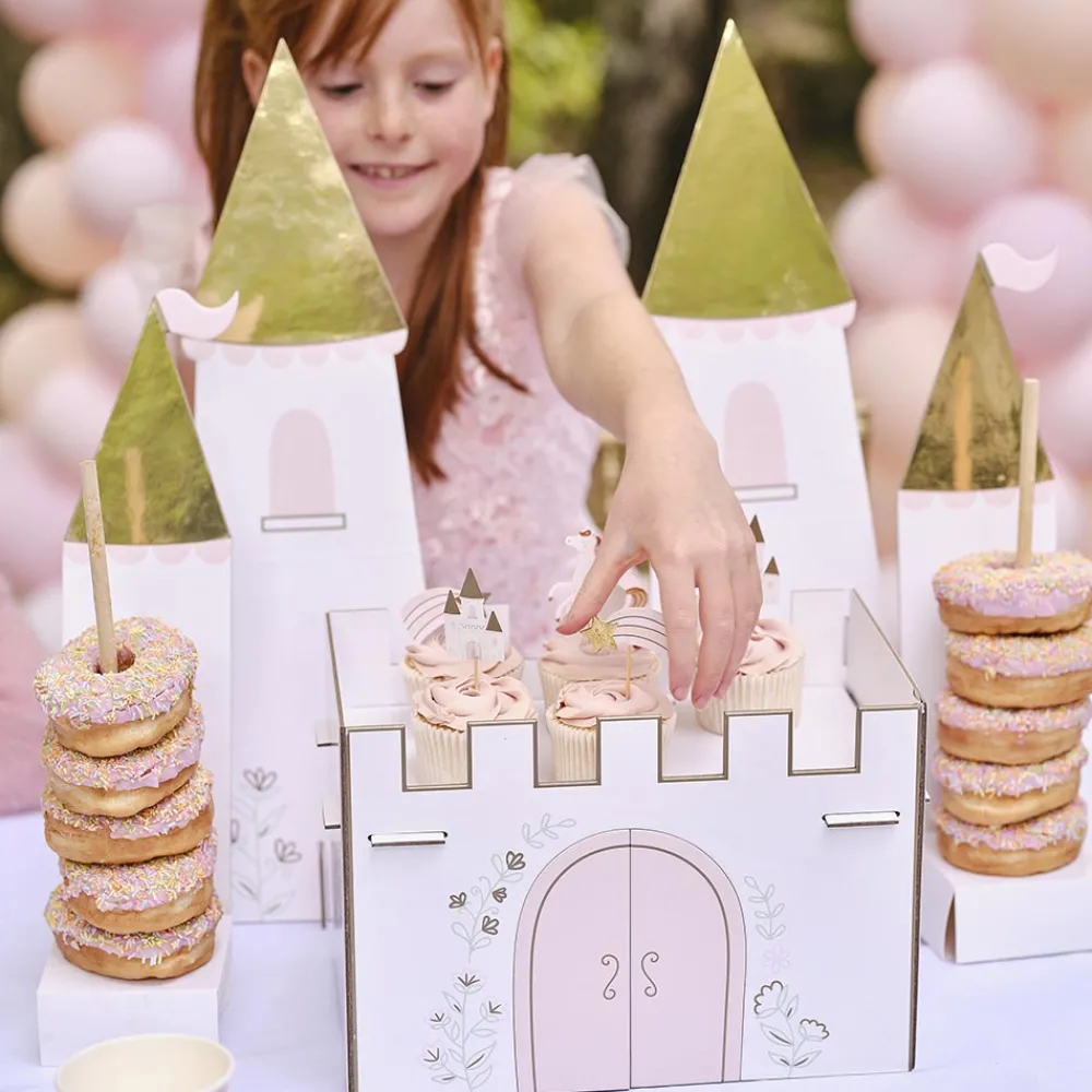 Ginger Ray Presentoir A Gâteaux Chateau De Princesse