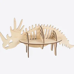 Arty Fêtes Factory Presentoir A Gâteaux Dino En Bois