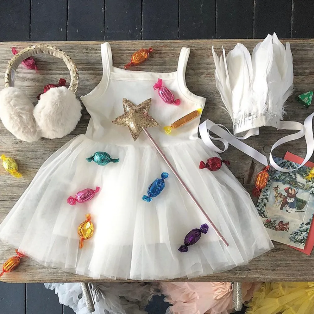 Bob&Blossom Robe De Princesse Blanche>Enfant Déguisements