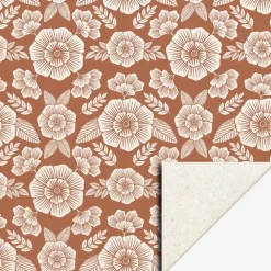 House of Products Rouleau De Papier Cadeau Grosses Fleurs> Papier Cadeau