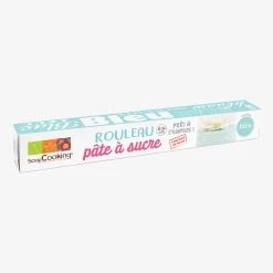 ScrapCooking Rouleau De Pate A Sucre Bleu Clair