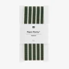 Rico Design Ruban Tisse A Rayures Vert Et Creme