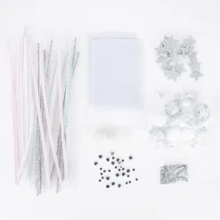 Rico Design Set De Bricolage Argent Et Blanc