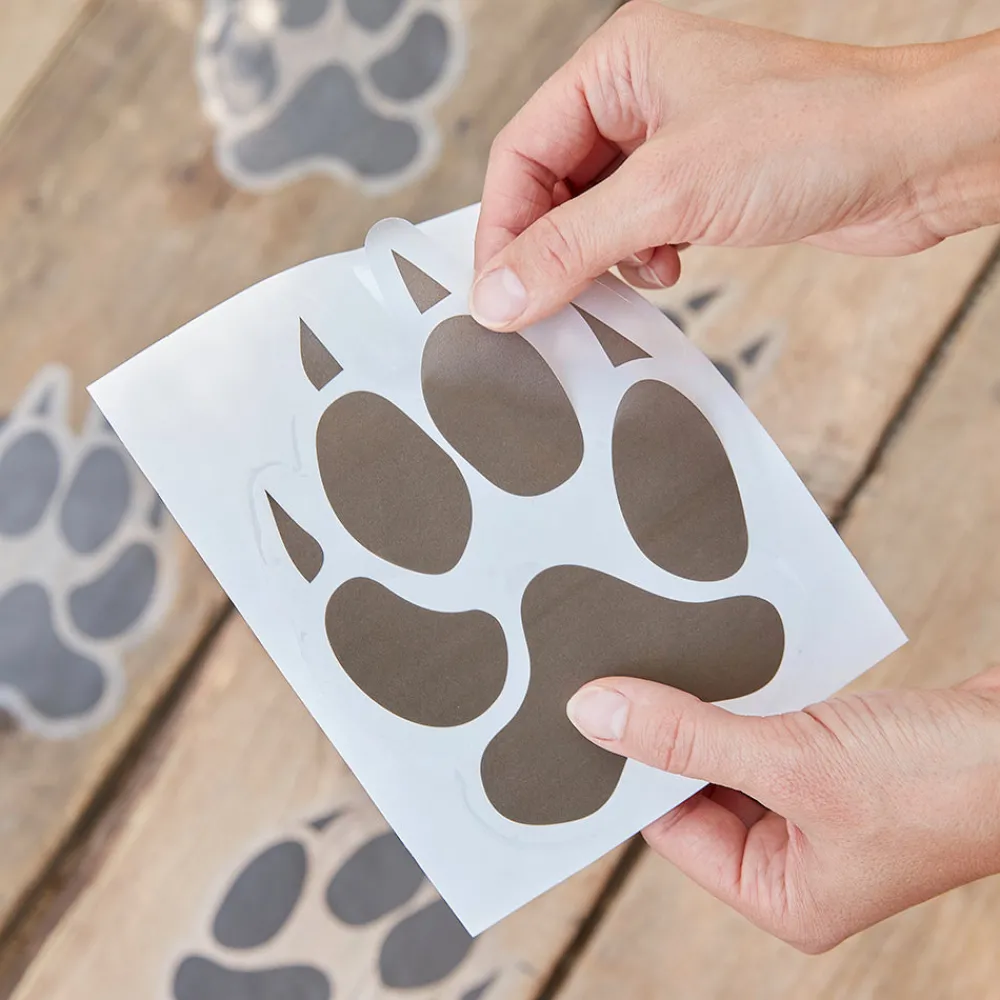 Ginger Ray Stickers Empreintes De Felin> Stickers Et Gommettes