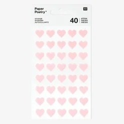Rico Design Stickers En Feutre Petit Coeur Rose> Stickers Et Gommettes
