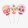 Geslot Sucette Chamallow Calavera Halloween