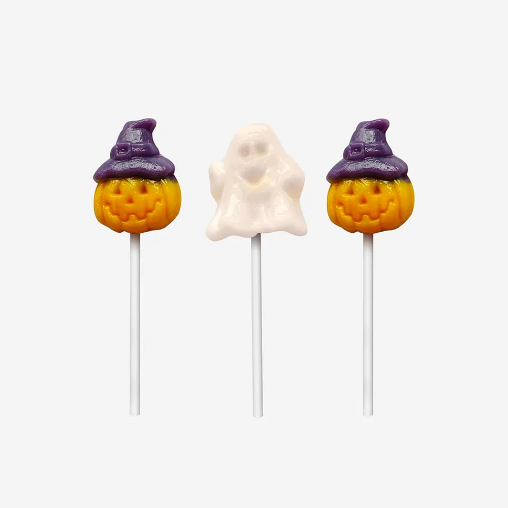 Geslot Sucette Fantome Ou Citrouille Halloween