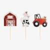 Ginger Ray Toppers Animaux De La Ferme