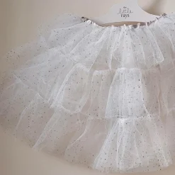 Ginger Ray Tutu En Tulle Blanc Et Argent><noscript><img width=